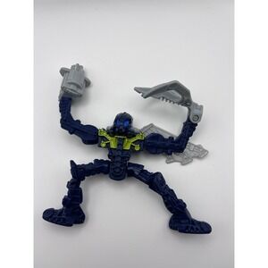 LEGO Bionicle 8930 Dekar Matoran of Mahri Nui - Blue Figure - AS IS / Parts
